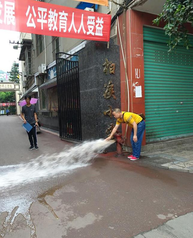 保障供水  护航高考