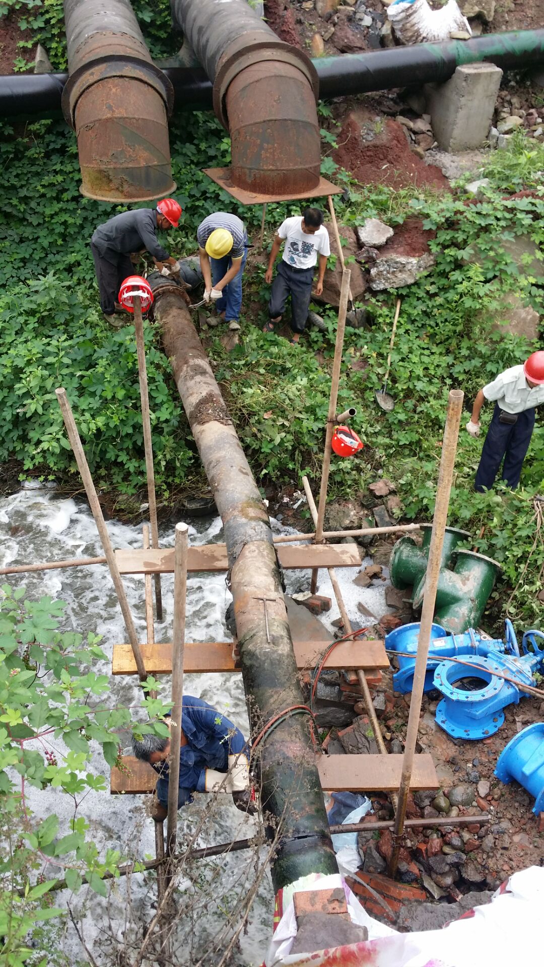 奋战技改工程  杨湾污水处理厂顺利投入试运行